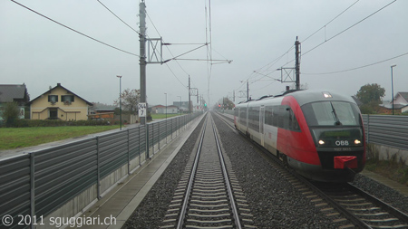 Vista dalla cabina - ÖBB 5022 (Austria)